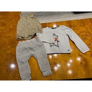 Lot of Three 12-18m Baby Joules Pehr Goumi
